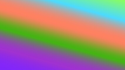 Diagonal gradient showcasing vibrant hues of orange, green, blue, and purple (1)