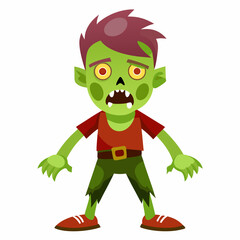 funny cartoon zombie