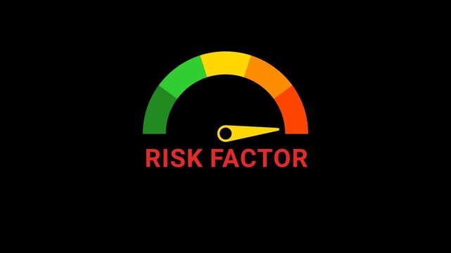 Risk factor speed meter Animation