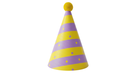 Isolated Party Hat