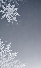 Delicate snowflake border, elegant Christmas card template  Vector format ,  decoration,  ornate,  vector