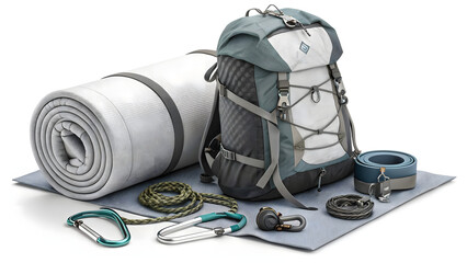 Ultimate Hiking and Camping Gear Essentials Backpack, Sleeping Mat, and More