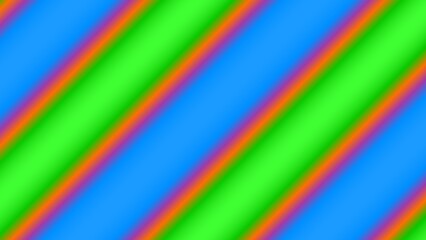 Diagonal stripes of vibrant gradient colors (7)