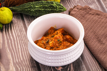 Indian cuisine - Prawns malabar masala