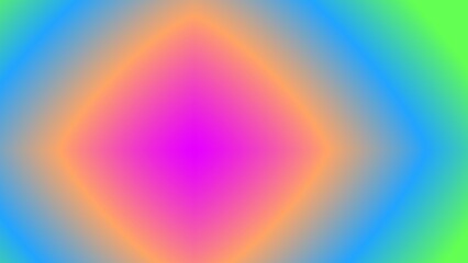 Vibrant rainbow gradient forming a diamond shape (5)