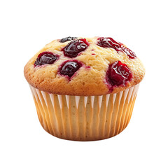  baked cranberry muffin
