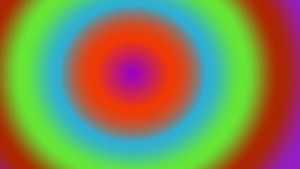 Concentric circles of vibrant, blurred color gradients (7)