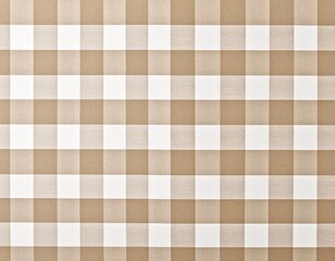 ベージュのギンガムチェックの背景
