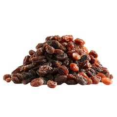 Obraz premium A Delicious Pile of Sweet Brown Raisins Healthy Snack