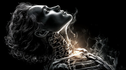 x ray human body medical concept