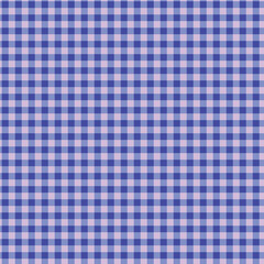 Seamless blue gingham pattern in soft pastel tones with white squares for textile, digital, and graphic design