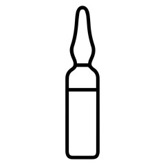 ampoule icon on white background vector
Vector icon sport and health