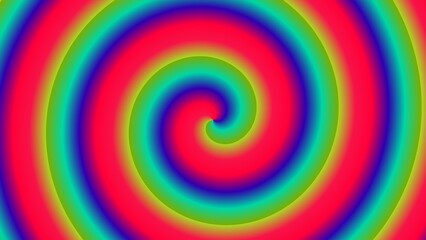 Hypnotic rainbow spiral with vibrant color gradients (43)