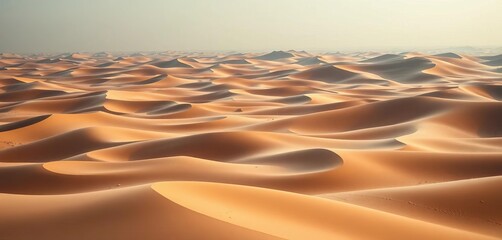 Vast Undulating Sand Dunes Abu