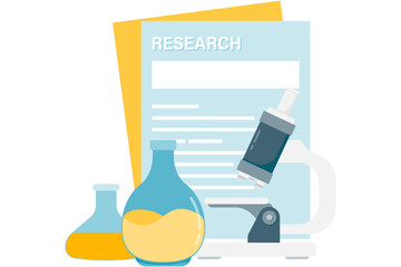 Microscope and research sheets