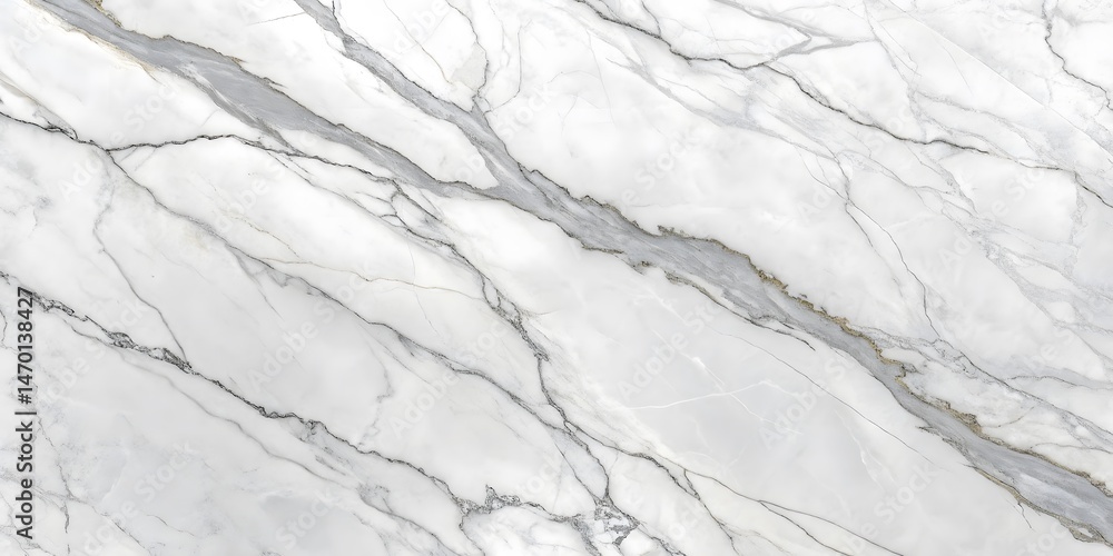 Poster elegant white marble texture intricate veins of gray and gold create adramatic and luxurious visual 
