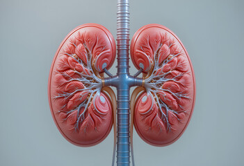 human kidneys model