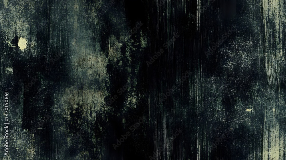 Poster a textured dark background with muted color variations.