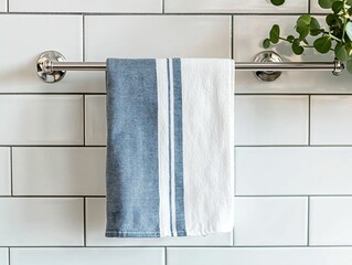 Kitchen Towel on Rail