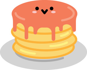 illustration of a cake