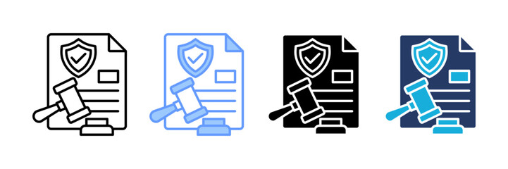 Legal Compliance Icon