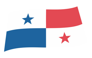 vector illustration, country flag, Panama flag