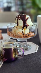 ice cream dessert