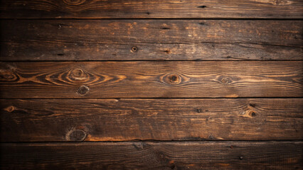 Naklejka premium Dark and Rustic Wooden Planks for Background