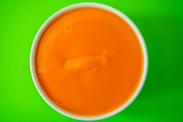 A Bowl Of Traditional Warming Healthy Tomato Soup