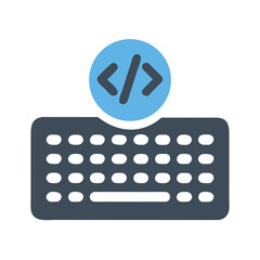  keyboard-with-code-icon-representing-creative-