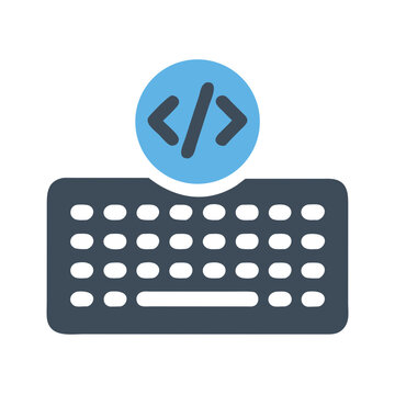  keyboard-with-code-icon-representing-creative-