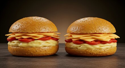 Delicious Cheese and Tomato Melts A Simple Yet Satisfying Sandwich Recipe