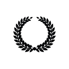 laurel wreath vector