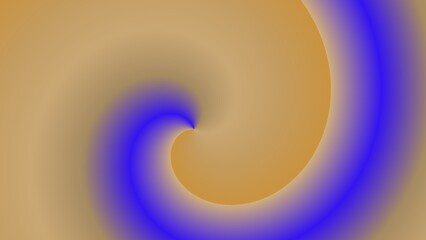 Abstract swirling pattern in beige and blue hues