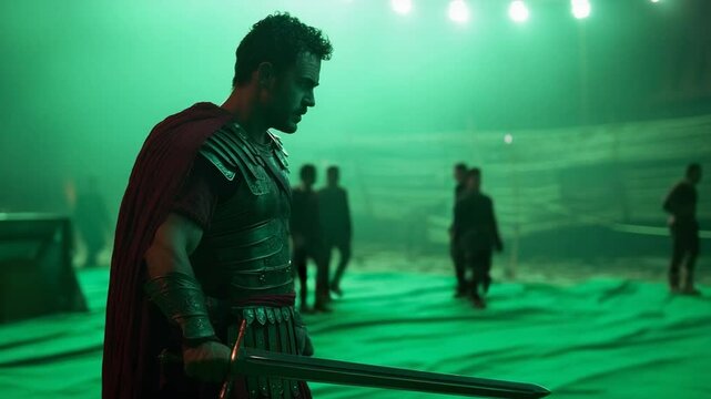 Behind the Scenes: Gladiator Movie Still