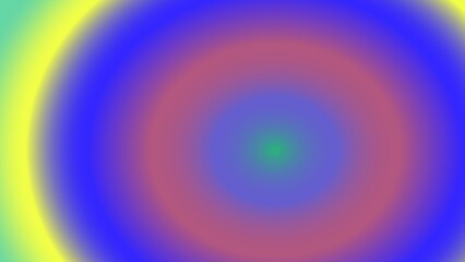 Vibrant concentric circles in pastel shades, blurred for a soft effect