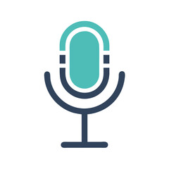 Microphone Icon &ndash; Audio Input Device and Sound Capture Symbol