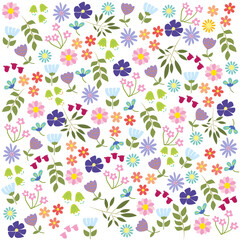 Fondo floral en tonos pastel.