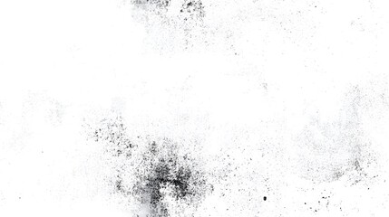Abstract design with scattered dark marks on a white background.