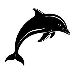 Dolphin Silhouette vector illustration