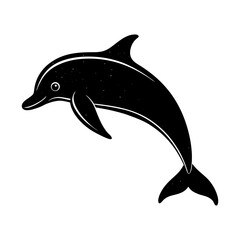 Dolphin Silhouette vector illustration
