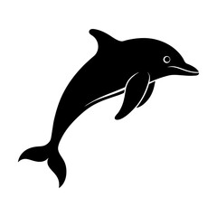 Dolphin Silhouette vector illustration
