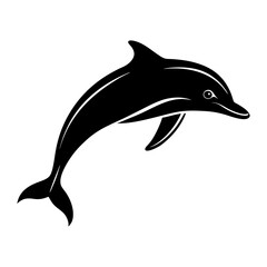 Dolphin Silhouette vector illustration