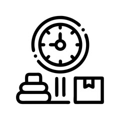 Radial Loader Icon &ndash; Waiting Process and Loading Symbol