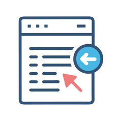 Report Button with Cursor Icon – Content Submission and Interaction Symbol