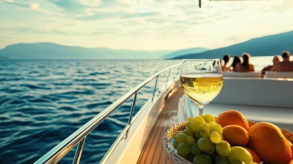 A young woman with voluminous curly hair joyfully laughs while raising her hands, wearing a white t-shirt paired with a checkered, orange and yellow dungaree.