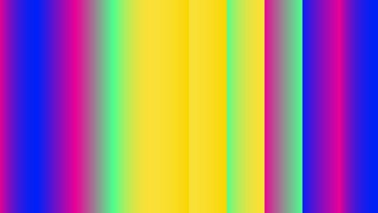 Obraz premium Vertical vibrant gradient stripes in blue, pink, yellow, and green hues