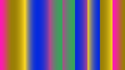Vibrant vertical stripes in gradient hues of pink, gold, blue, and green