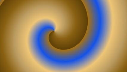 Abstract swirling gradient in blue and brown hues (2)