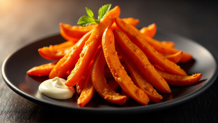 Sweet Potato Fries with Aioli
